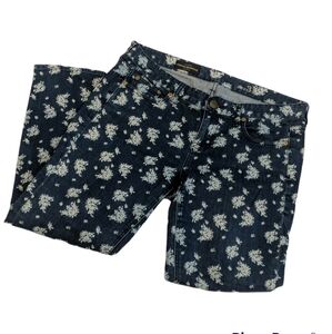 J. Crew Cropped Matchstick Printed Denim Jeans Pants NWOT